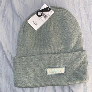 Cabela’s beanie, new with tags